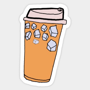 Iced Coffee Sticker